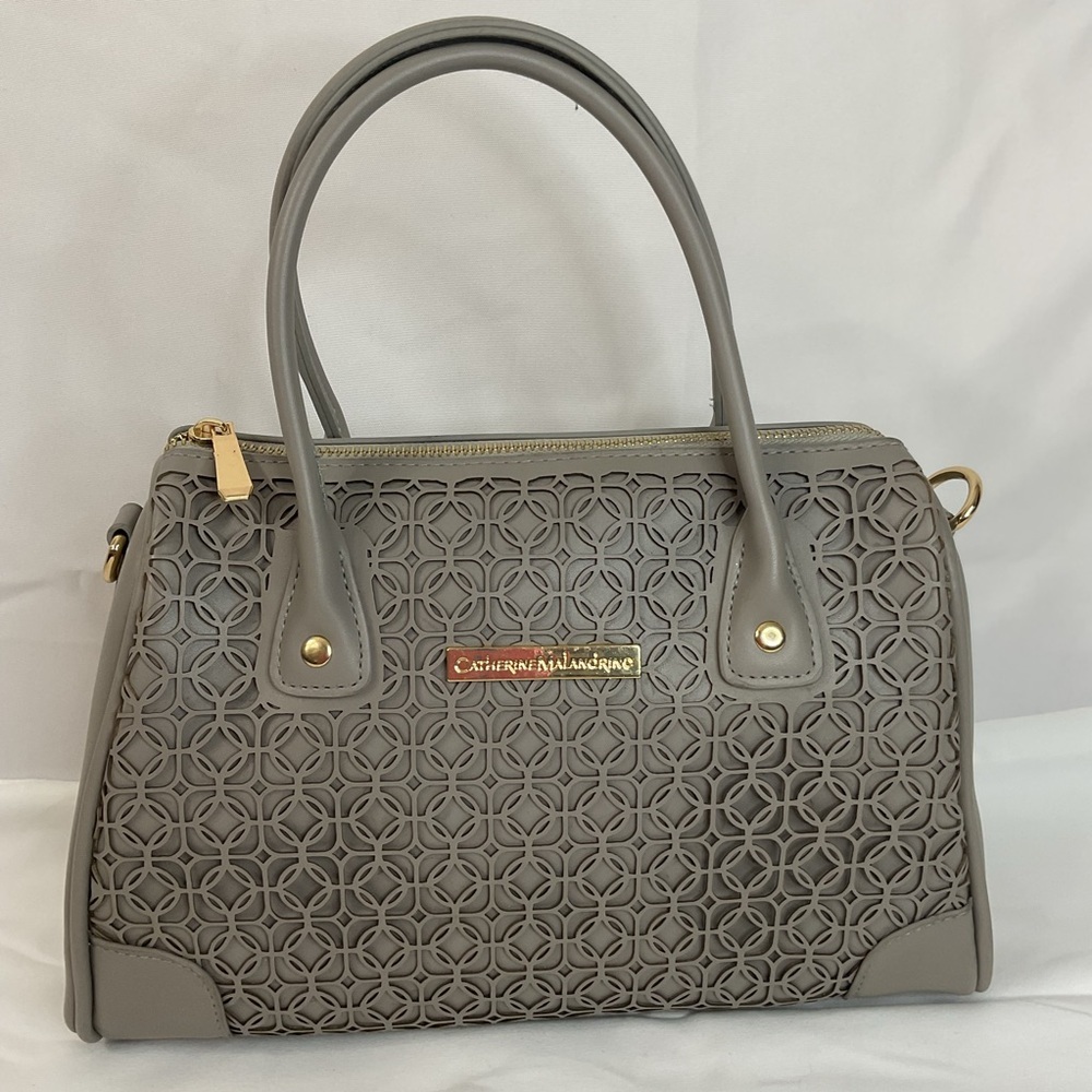 Catherine Malandrino Taupe Satchel